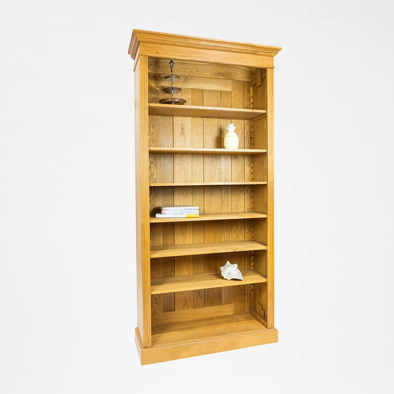 Massivholz Bücher- und Aktenregal LEVI
