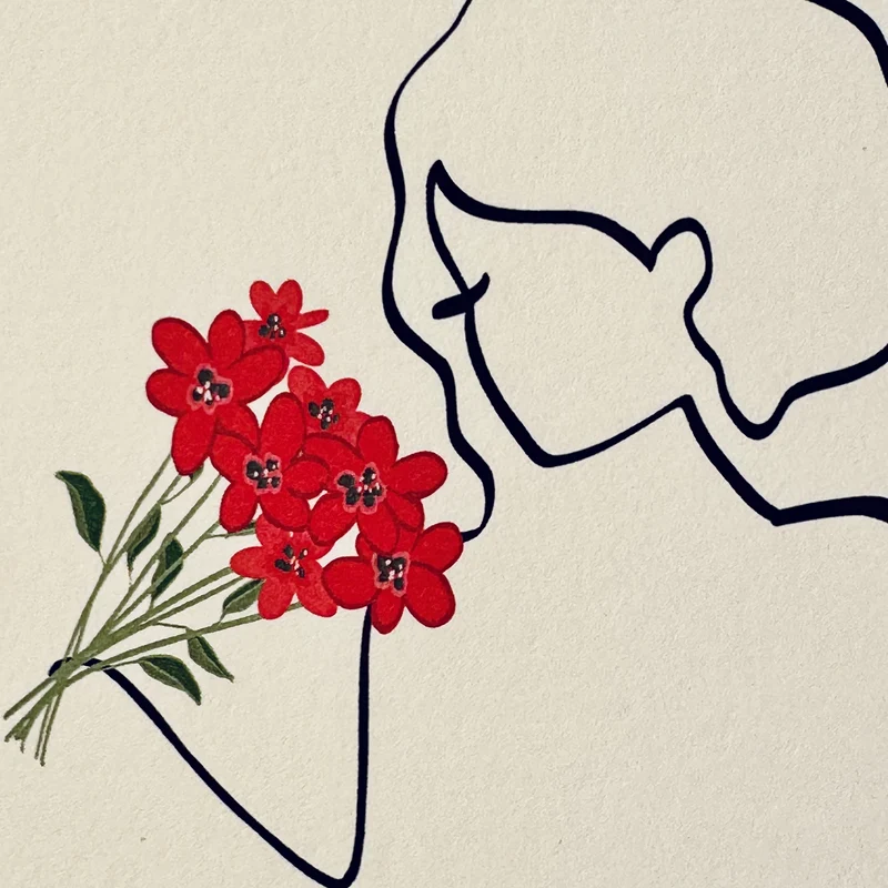 Frauen in der Blüte Nr. 8