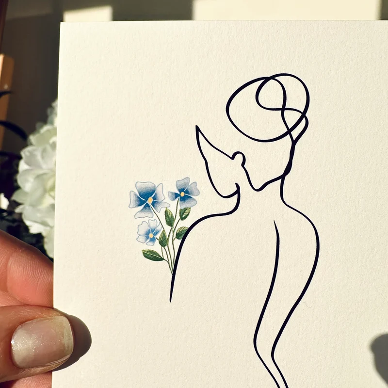 Frauen in der Blüte Nr. 7