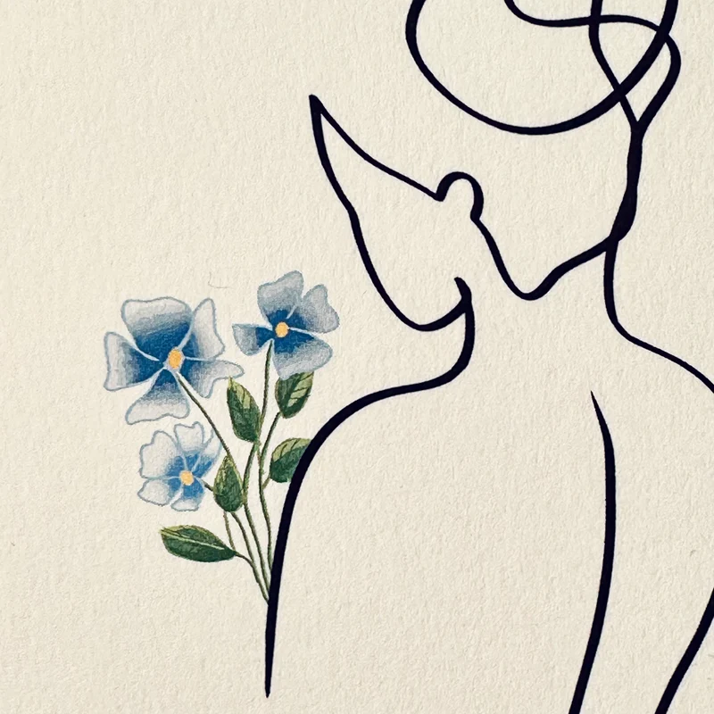 Frauen in der Blüte Nr. 7