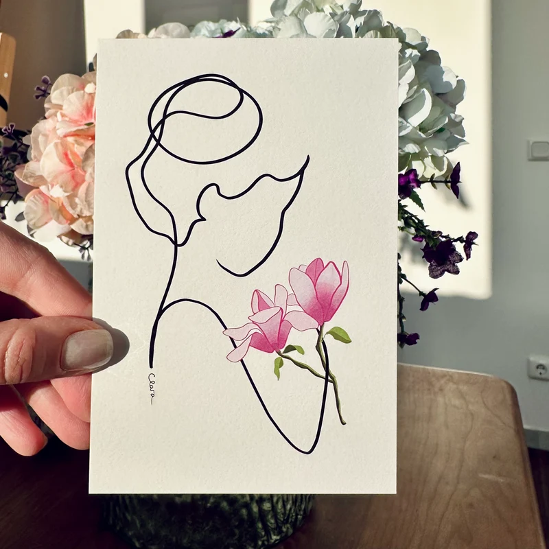 Frauen in der Blüte Nr. 6