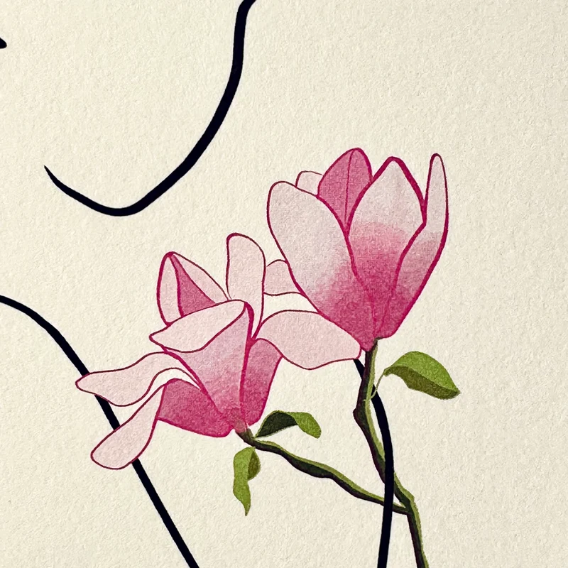 Frauen in der Blüte Nr. 6