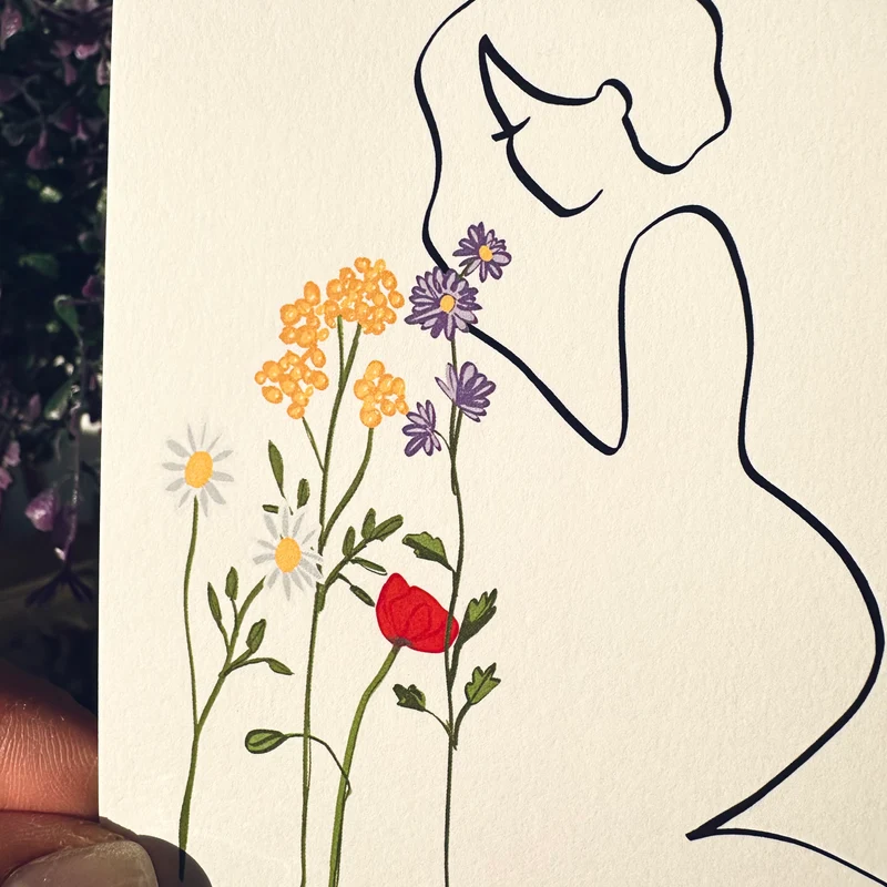 Frauen in der Blüte Nr. 3