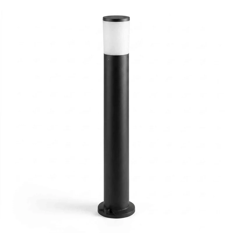 Moderne Pollerleuchte Außen IP55 E27 Schwarz~3853