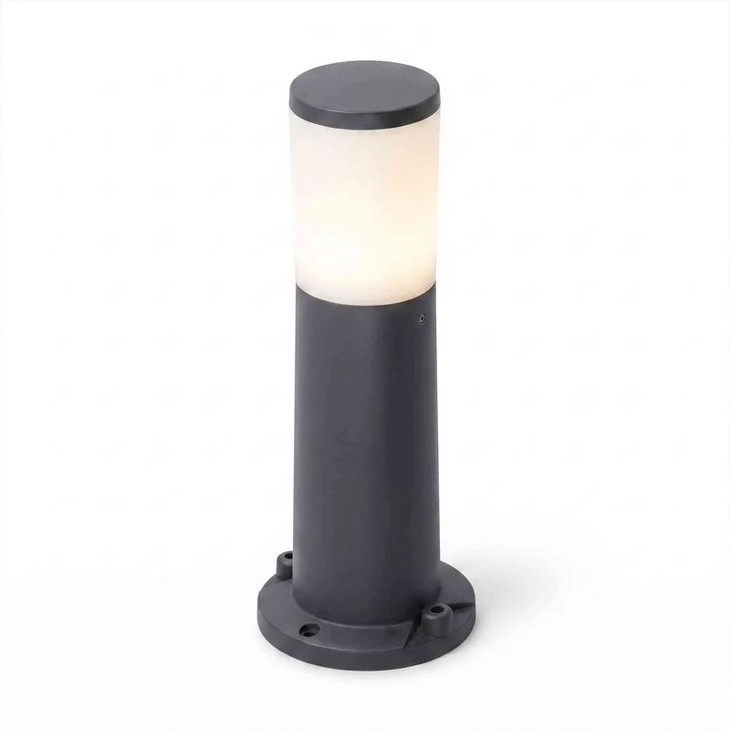 Moderne Pollerleuchte Außen IP55 E27 Schwarz~3853