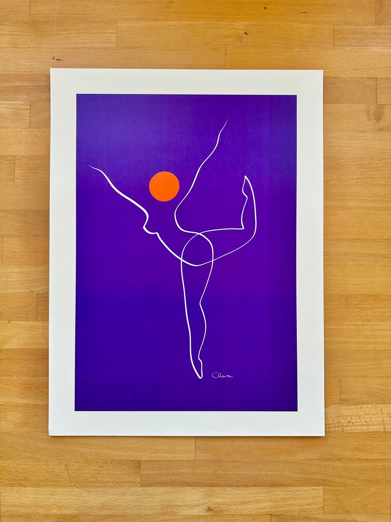 Purple Rain *Limited Edition* (creme weiß Papier)