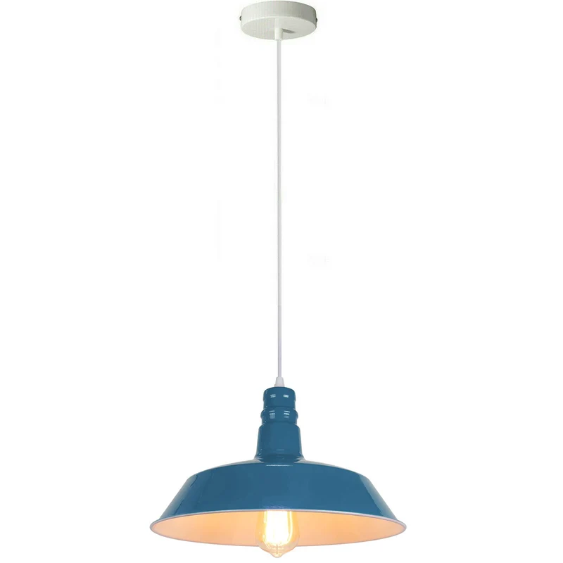 Modern Esstisch Pendelleuchte Groß | E27 Farbige Kücheninsel Lampe~3713