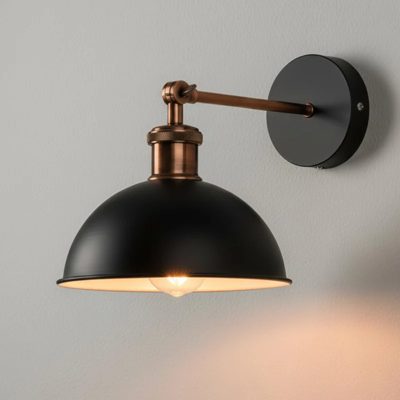 Wandlampe Vintage 180° verstellbar | E27 Wandleuchte ~4020