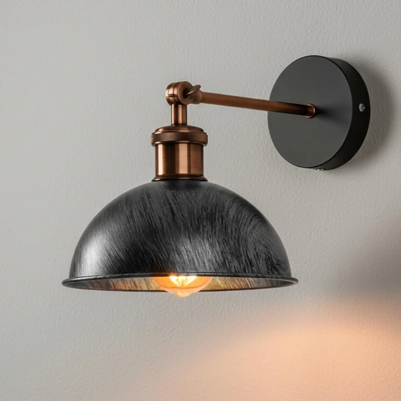 Wandlampe Vintage 180° verstellbar | E27 Wandleuchte ~4020
