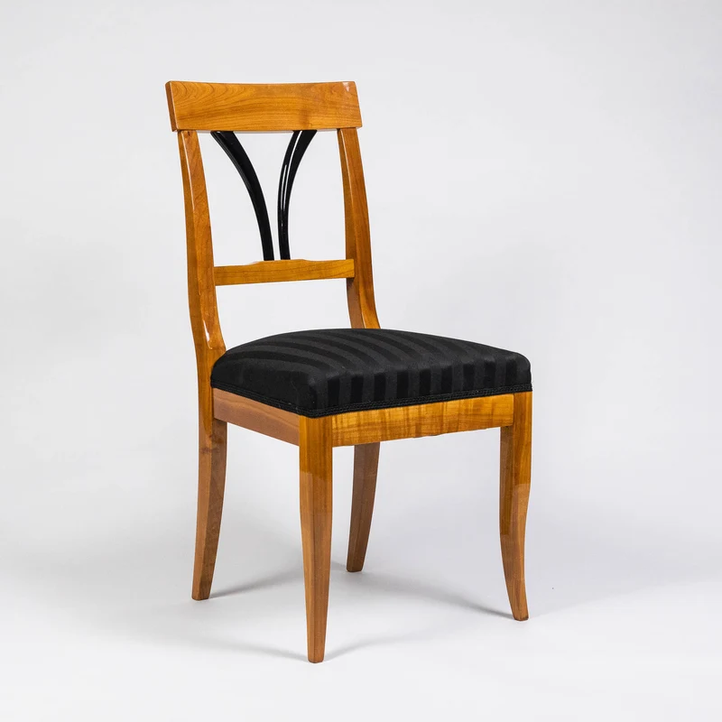 Massivholz Biedermeier Stuhl WODICK