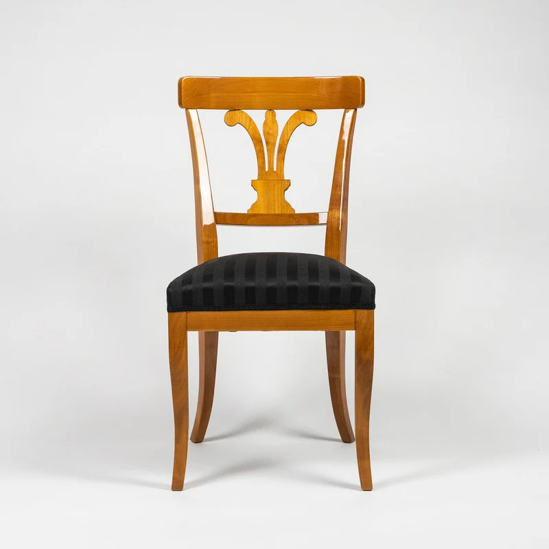 Massivholz Biedermeier Stuhl SEIBELS