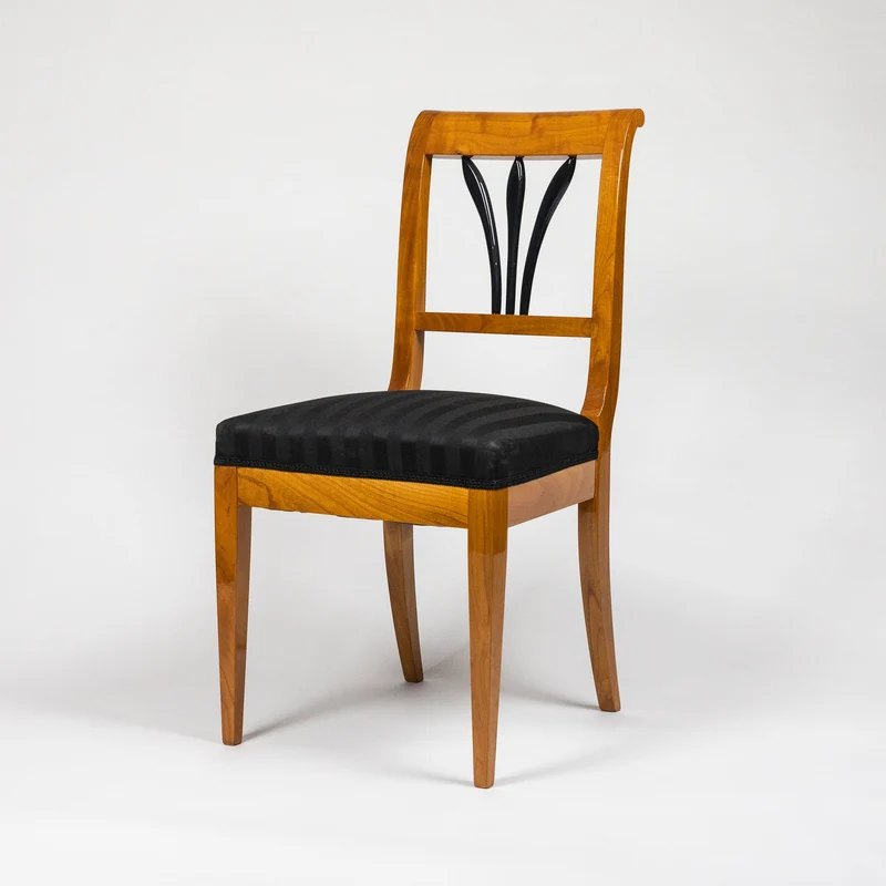 Massivholz Biedermeier Stuhl SCHOPPE