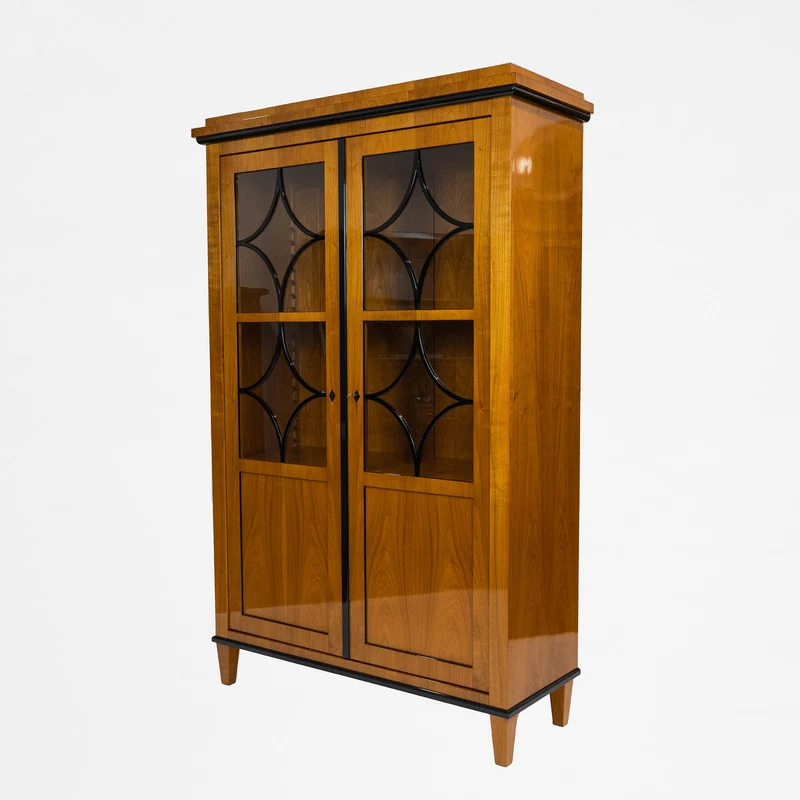 Biedermeier Vitrinenschrank WALDMULLER