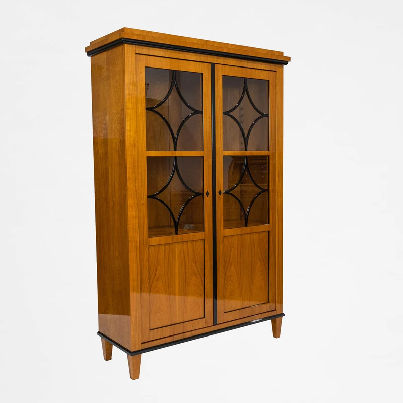 Biedermeier Vitrinenschrank WALDMULLER