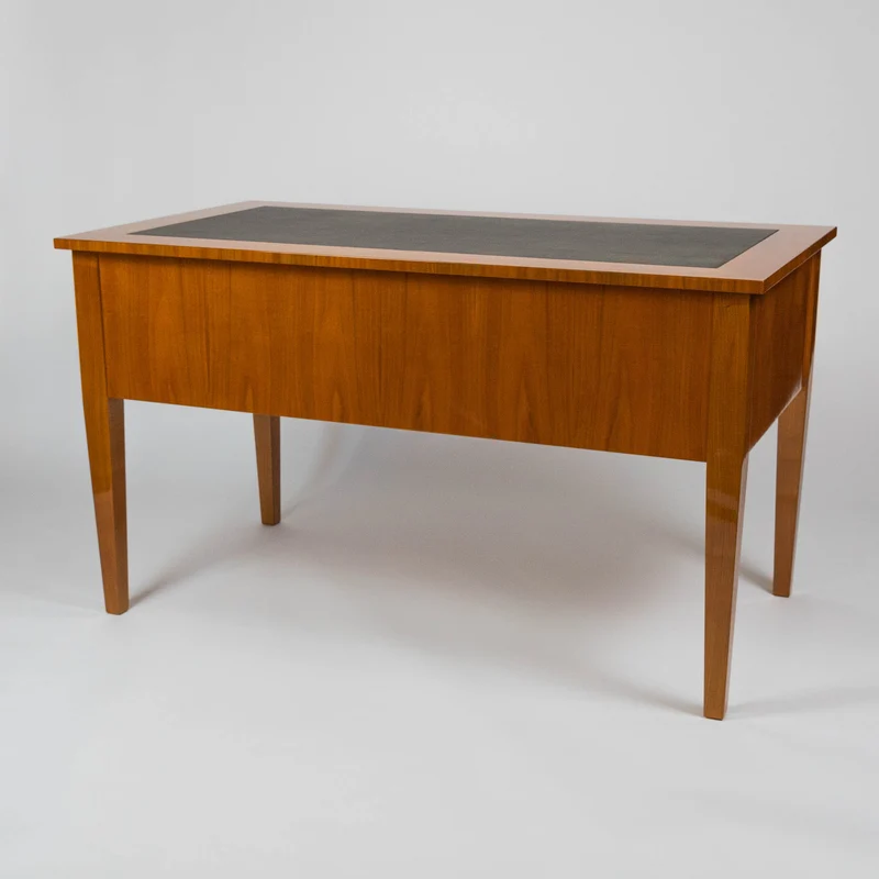 Biedermeier Schreibtisch SPITZWEG 2.0 LEDER