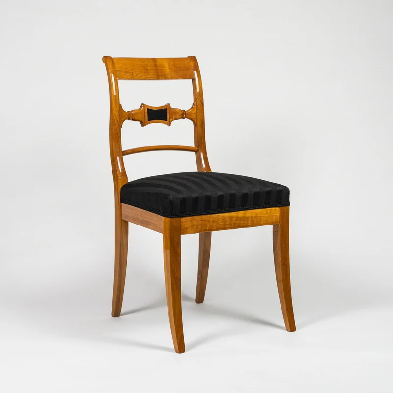 Massivholz Biedermeier Stuhl KREVEL