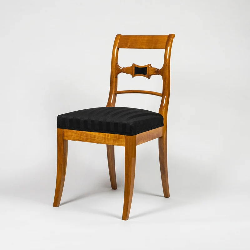 Massivholz Biedermeier Stuhl KREVEL