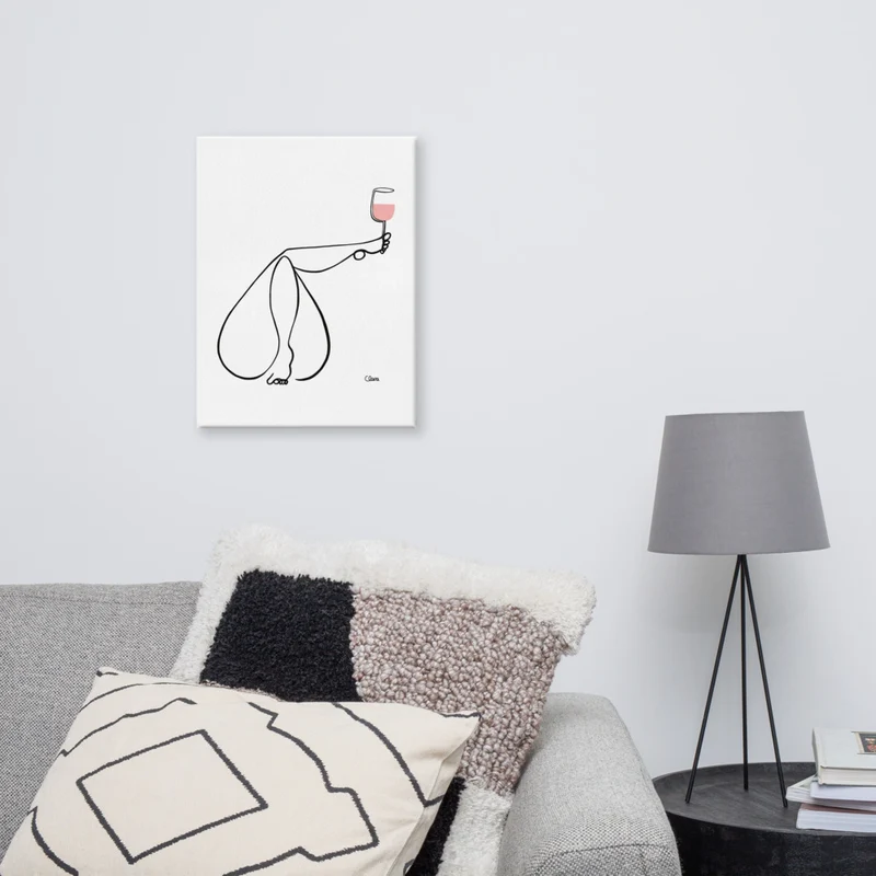 Frauen am Weinen Nr. 9 ROSÉ