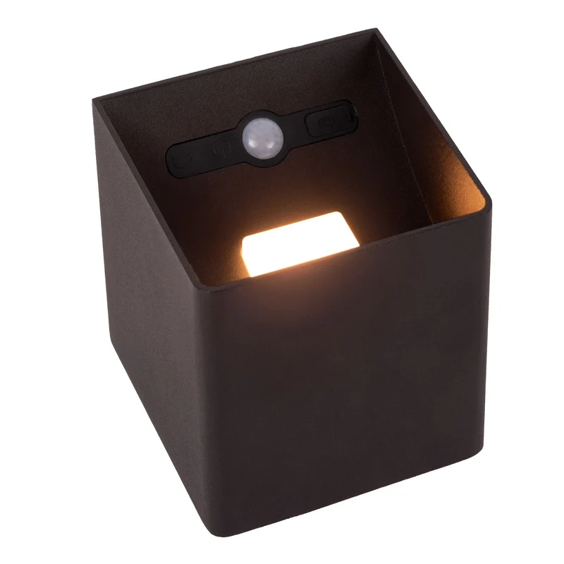 LED-Akku-Wandleuchte Vertigo mit Bewegungsmelder und Touchdimmer IP54