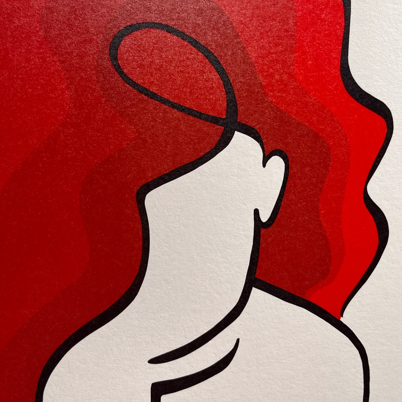 Redhead *Limited Edition* (creme weiß Papier)