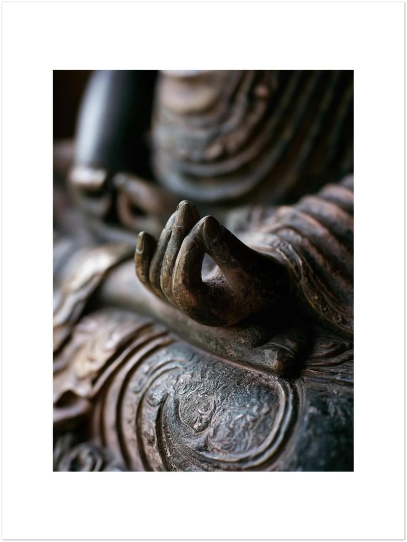 Mudra in Bronze Poster