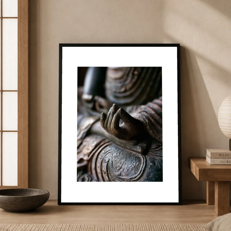 Mudra in Bronze Poster