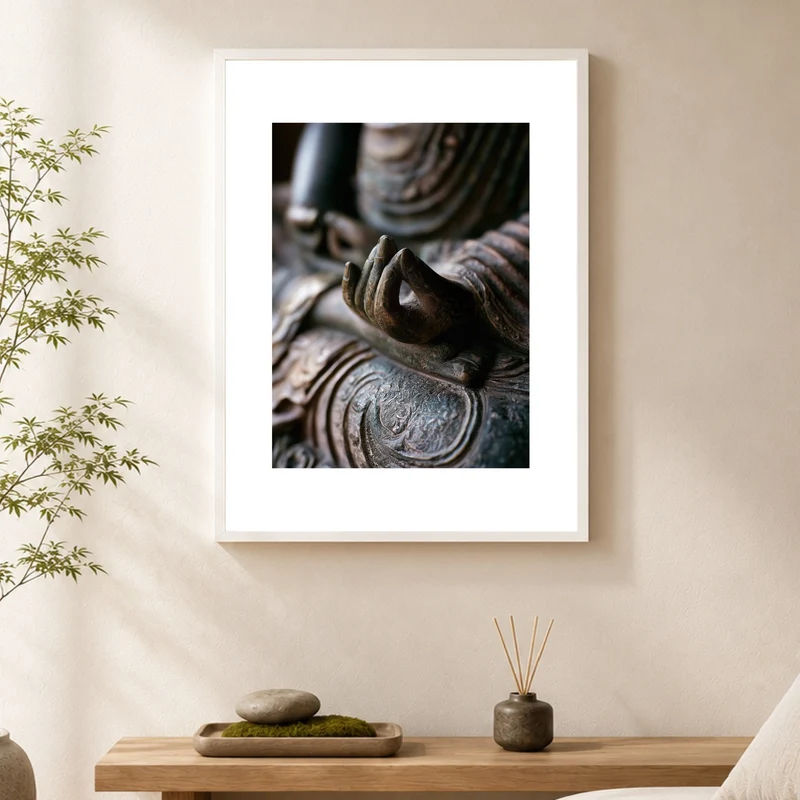 Mudra in Bronze Poster