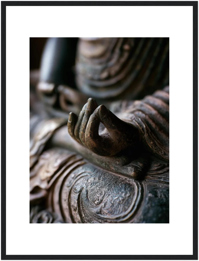 Mudra in Bronze Poster