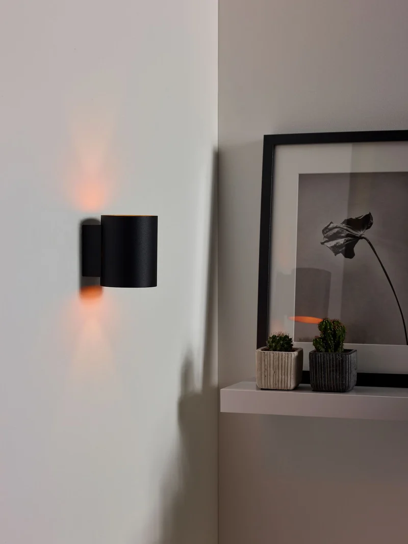 Wandleuchte Xera Up & Down rund Ø8cm