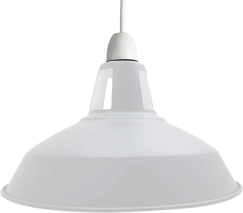 Farbige Vintage Pendelleuchte | Industriedesign E27 ~3953
