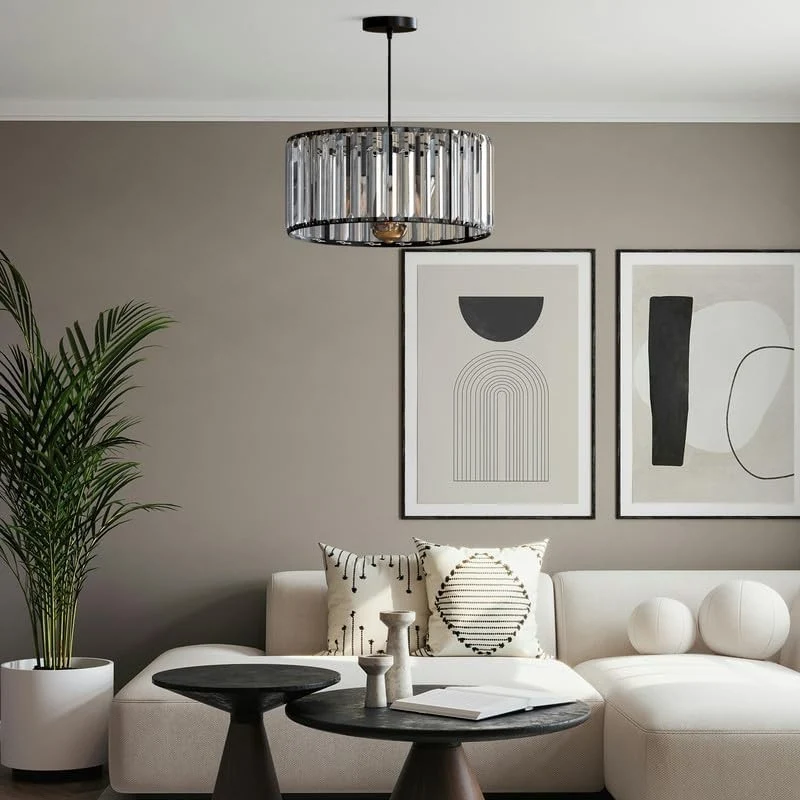 Kristallglas Lampenschirm Easyfit Kronleuchter LEDSONE ~3881