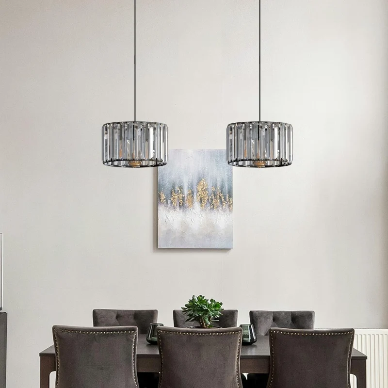 Kristallglas Lampenschirm Easyfit Kronleuchter LEDSONE ~3881