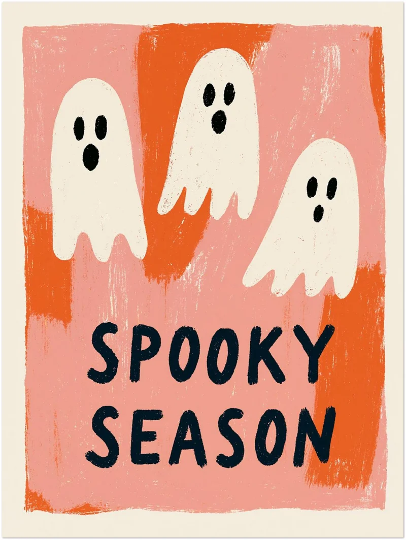 Drei Geister Spooky Season Poster