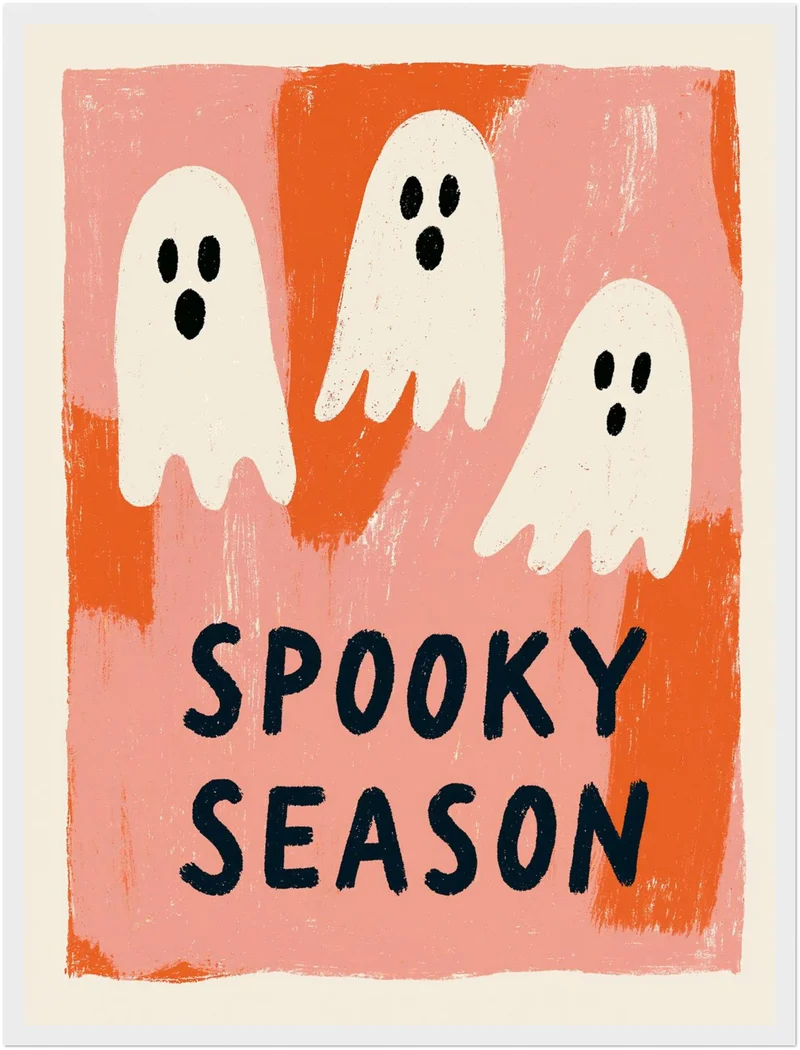 Drei Geister Spooky Season Poster