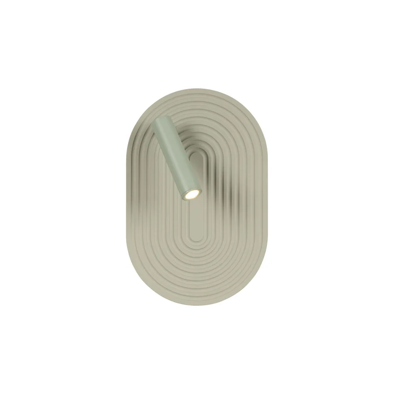LED-Wandlampe Carmino schwenkbar aus Holz
