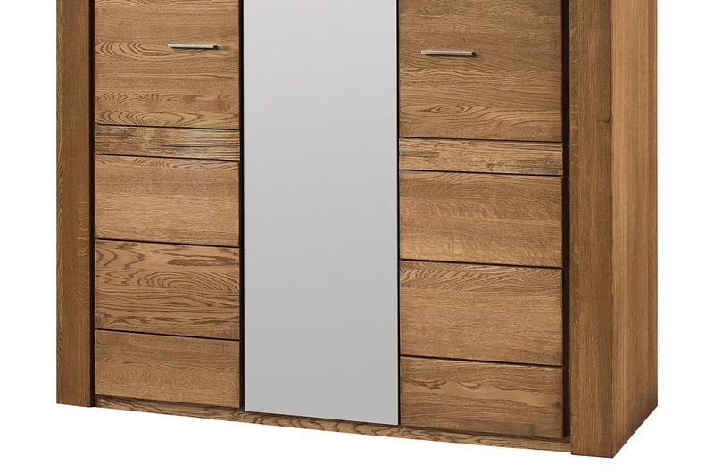 Schrank aus rustikalem Eichenholz VELVET 73 | LoftStory