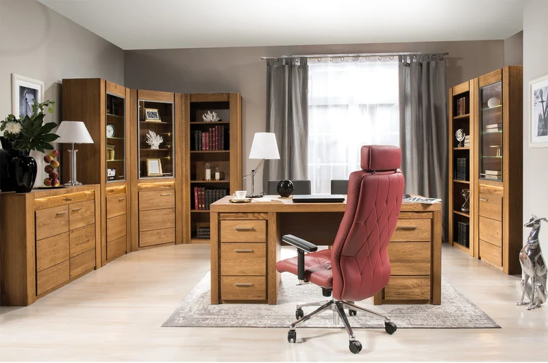 Vitrine aus Eichenholz VELVET 11 | LoftStory