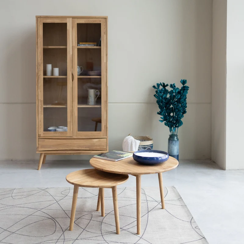 Vitrine aus Eichenholz MALMO | NordicStory