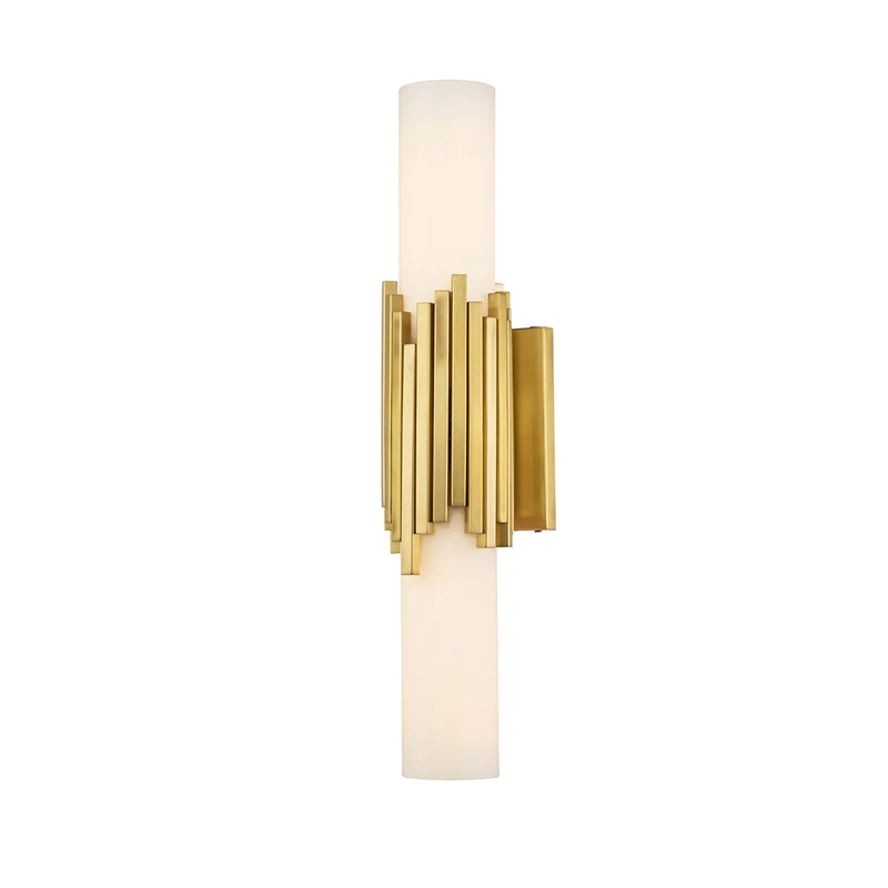 Wandleuchte Marvele 2-flammig Messing