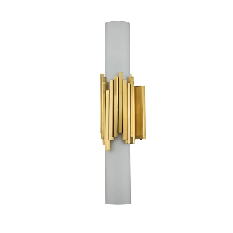 Wandleuchte Marvele 2-flammig Messing