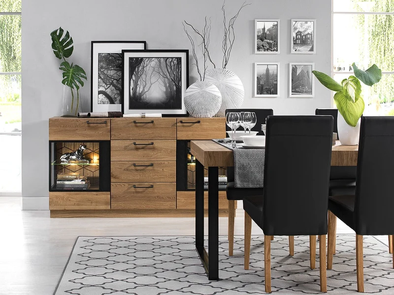 MOZAIK 47 Kommode aus Eichenholz | LoftStory
