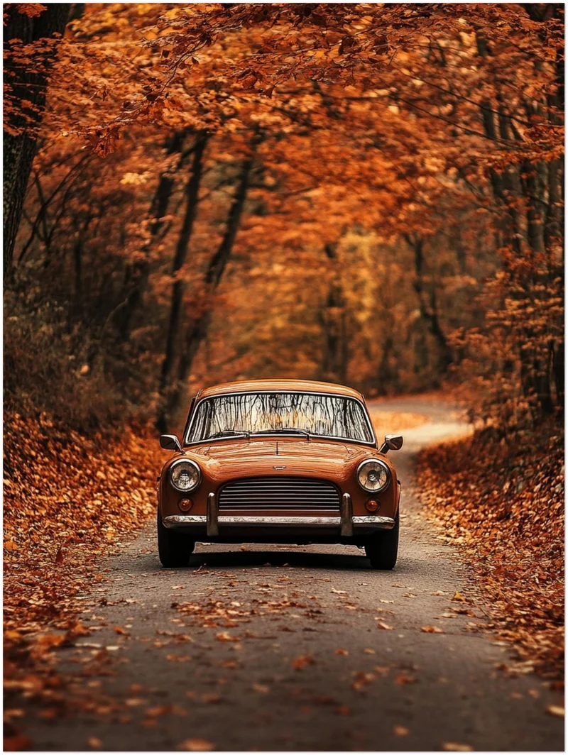 Herbst Poster Set – Goldener Oktober (2er)