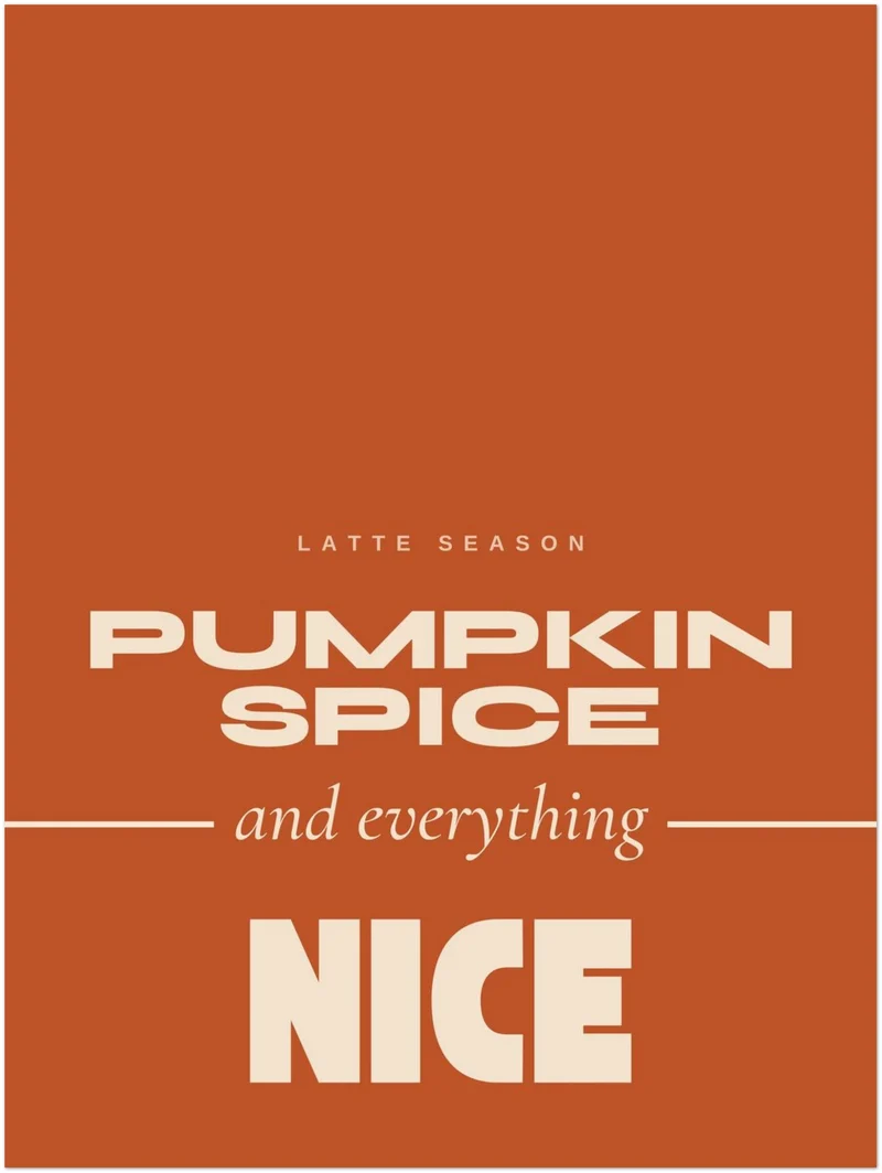 Herbst Poster Set – Goldener Oktober (2er)