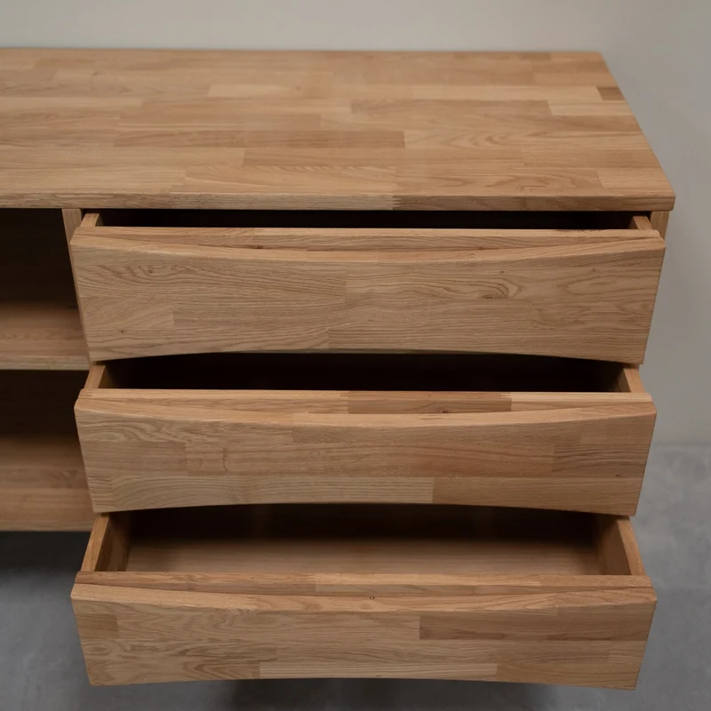 Eichenholz-Sideboard MALMO 1 | NordicStory