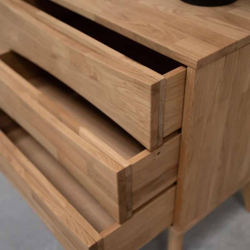 Eichenholz-Sideboard MALMO 1 | NordicStory