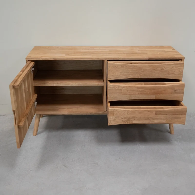 Eichenholz-Sideboard MALMO 1 | NordicStory