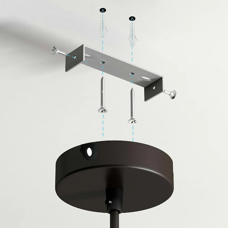 Vintage Deckenleuchte Semi Flush Mount | Retro Design ~3952