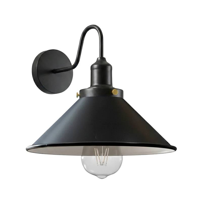 lidsone.comsign Wandleuchte Metall | Schwanenhals Retro Wandstrahler~4029