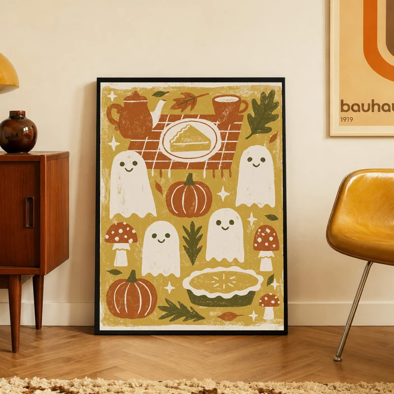 Geister im Herbst Poster
