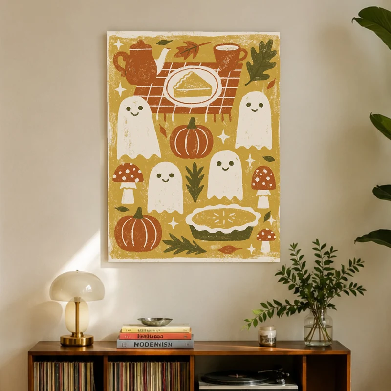 Geister im Herbst Poster